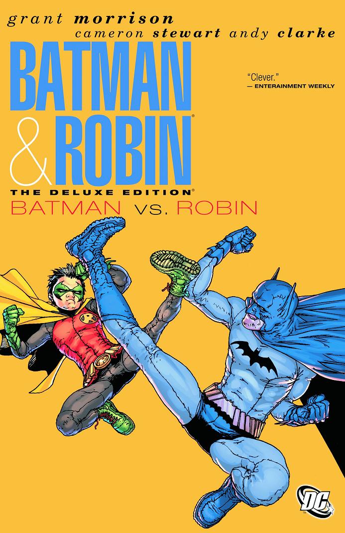 BATMAN AND ROBIN DELUXE HC VOL 2 BATMAN VS ROBIN