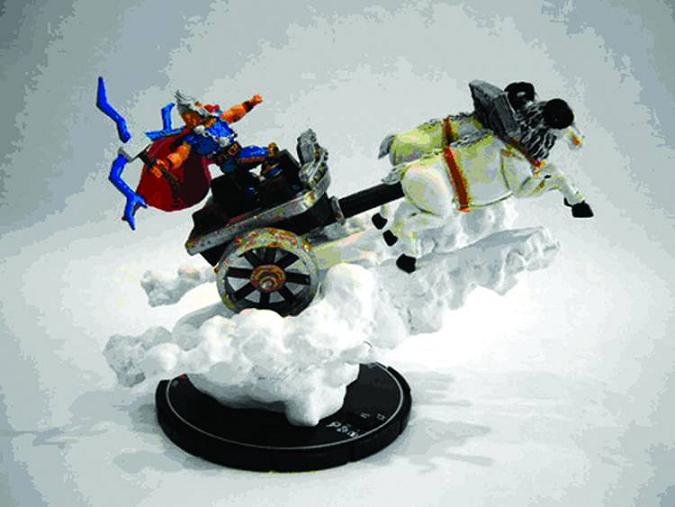 MARVEL HEROCLIX THORS MIGHTY CHARIOT